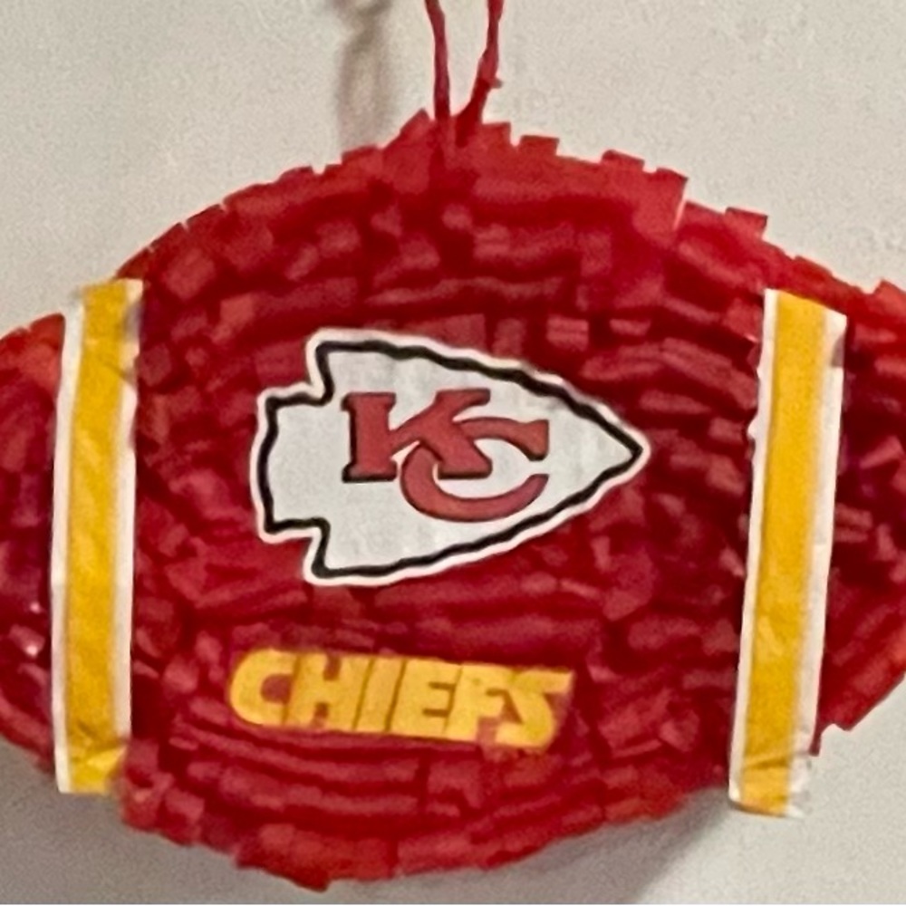 KC Chiefs Football Piñata